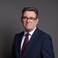 Official portrait of Andy Burnham