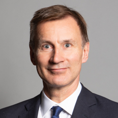 Official portrait of Sir Jeremy Hunt