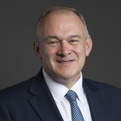 Official portrait of Ed Davey