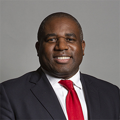Official portrait of Mr David Lammy