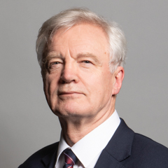 Official portrait of David Davis