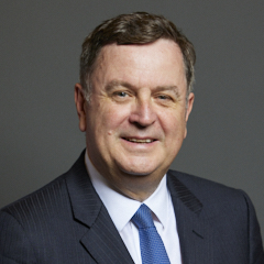 Official portrait of Sir Mel Stride