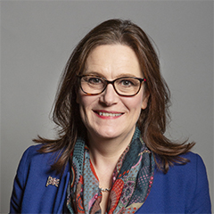 Official portrait of Rebecca Harris