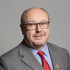 Official portrait of Grahame Morris