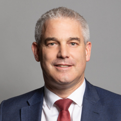 Official portrait of Steve Barclay