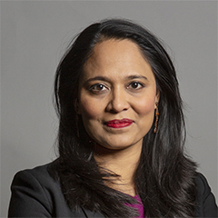 Official portrait of Rushanara Ali