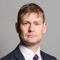 Official portrait of Justin Madders