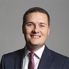 Official portrait of Wes Streeting