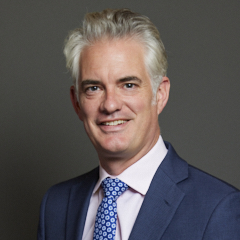 Official portrait of James Cartlidge