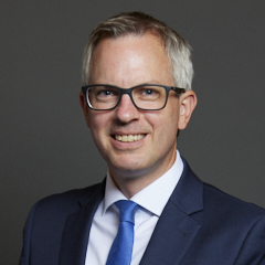 Official portrait of James Wild