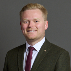 Official portrait of Josh Newbury