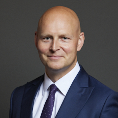 Official portrait of Max Wilkinson
