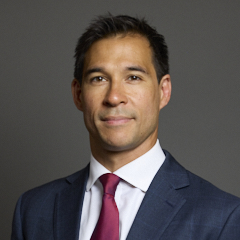 Official portrait of Tony Vaughan