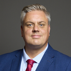 Official portrait of Blair McDougall