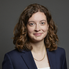 Official portrait of Sarah Coombes