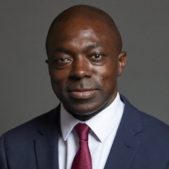 Official portrait of Mr Bayo Alaba