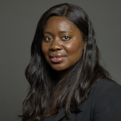 Official portrait of Miatta Fahnbulleh