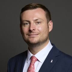 Official portrait of Peter Swallow