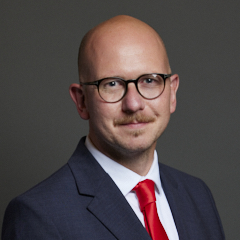 Official portrait of Brian Leishman