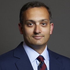 Official portrait of Dr Neil Shastri-Hurst