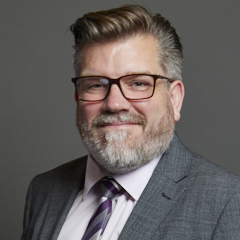 Official portrait of James Asser