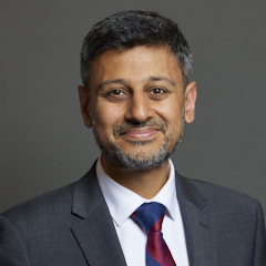 Official portrait of Dr Zubir Ahmed