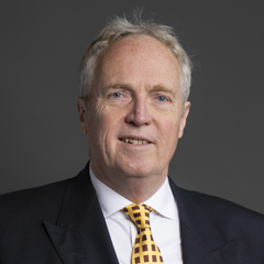 Official portrait of Brian Mathew