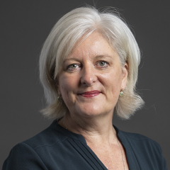 Official portrait of Caroline Voaden
