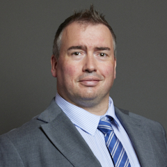 Official portrait of Steve Witherden