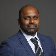 Official portrait of Sojan Joseph