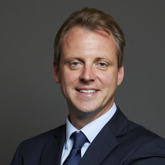 Official portrait of Joe Robertson