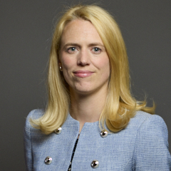 Official portrait of Louise Sandher-Jones