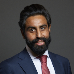 Official portrait of Dr Jeevun Sandher