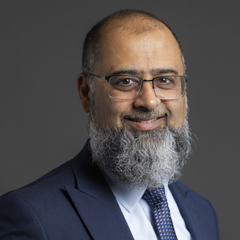 Official portrait of Iqbal Mohamed