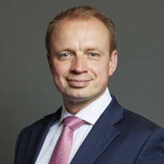 Official portrait of Darren Paffey