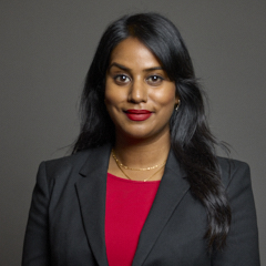 Official portrait of Uma Kumaran
