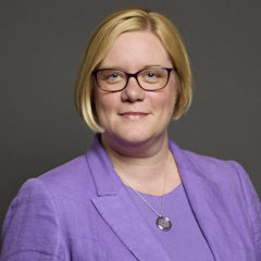 Official portrait of Zöe Franklin
