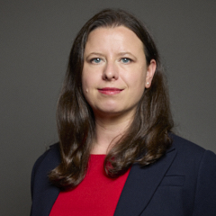 Official portrait of Sarah Russell