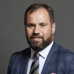 Official portrait of Sean Woodcock