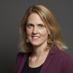 Official portrait of Laura Kyrke-Smith