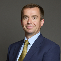 Official portrait of Calum Miller