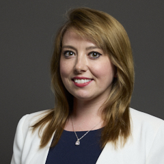 Official portrait of Sarah Bool
