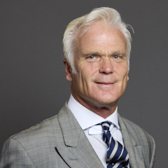 Official portrait of Sir Desmond Swayne